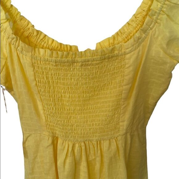 New Yellow Sun Dress, Size Small - Picture 4 of 4